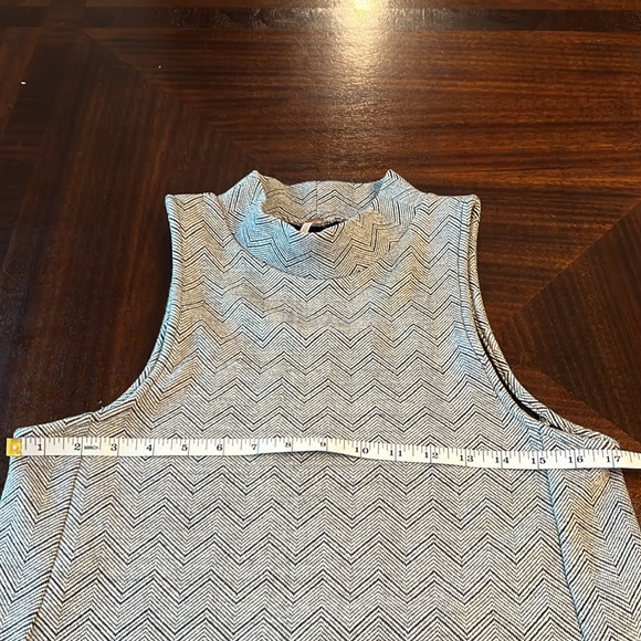 Free People | Mock Turtle Neck Sleeveless Dress with Pockets | Size Large - Picture 8 of 10